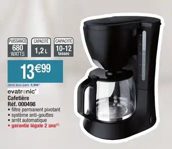 Migros Cafetière offre