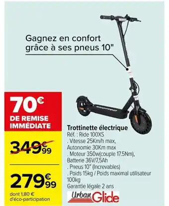 Carrefour Trottinette électrique offre