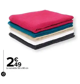 Carrefour Linge De Toilette offre