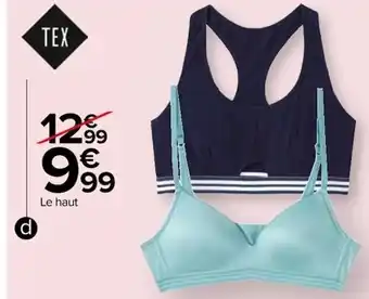 Carrefour Brassiere ou Soutien-gorge Femme offre