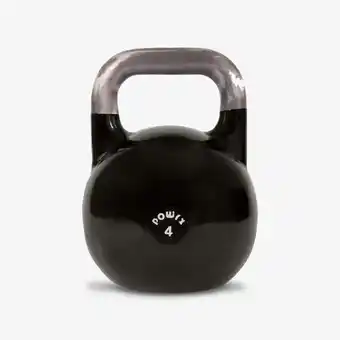 Decathlon Powrx - kettlebell de compétition professionnelle ( 6kg rose clair) offre