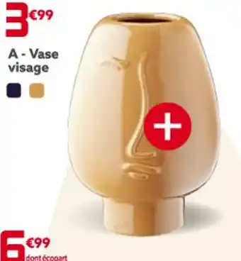 Gifi A - Vase visage offre