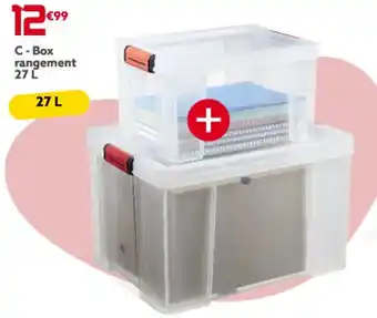 Gifi C-Box rangement 27 L offre