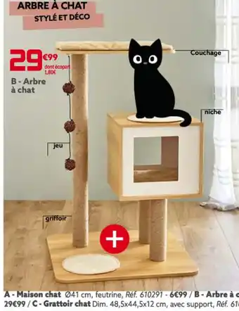 Gifi B-Arbre à chat offre