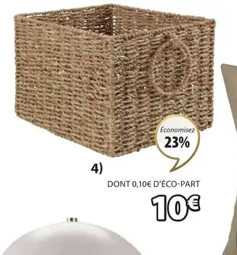 JYSK Panier vitus offre