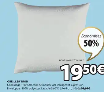 JYSK OREILLER TRON offre