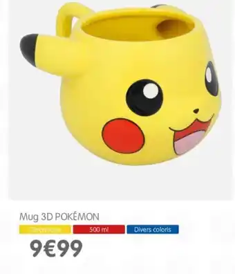b&m Mug 3D POKÉMON Céramique offre