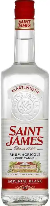 Saint james rhum agricole de la martinique
