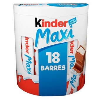 Carrefour Kinder maxi offre