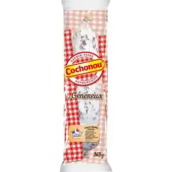 Carrefour Cochonou saucisson le généreux offre