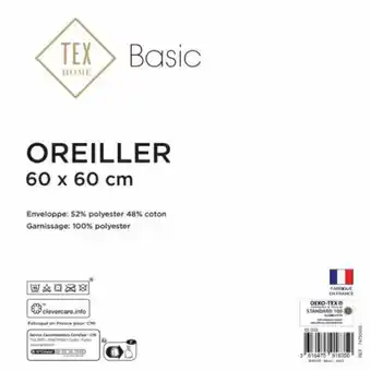 Carrefour Oreiller basic offre
