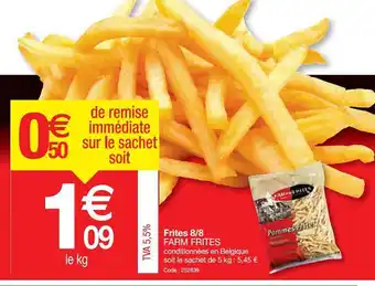 Promocash Frites 8-8 Farm Frites offre