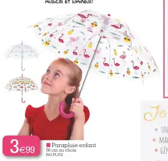 Kandy Parapluie enfant offre