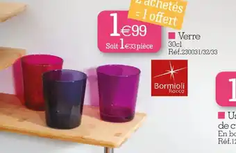 Kandy Verre 30cl offre