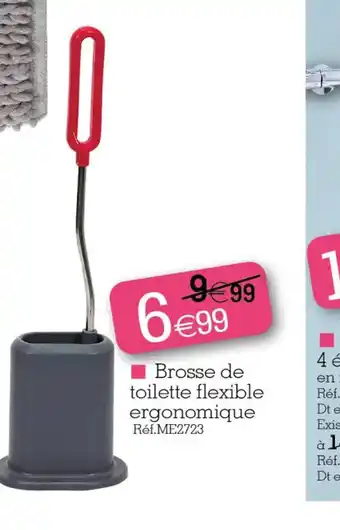 Brosse de toilette flexible ergonomique Réf.ME2723