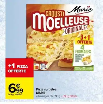 Carrefour Drive Pizza surgelée MARIE offre