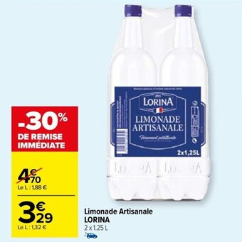 Limonade Artisanale LORINA