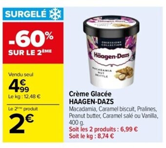 Carrefour Drive Crème Glacée HAAGEN-DAZS offre