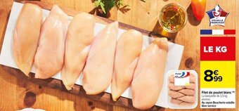 Carrefour Drive Filet de poulet blanc (n) offre
