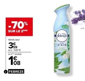 Carrefour Drive FEBREZE offre