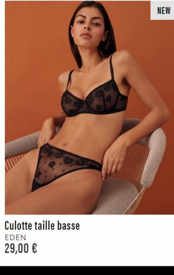 Culotte taille basse