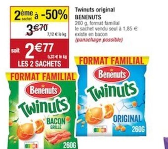 Cora x Carrefour Twinuts Benenuts offre