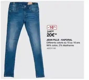 Jean Fille - Kaporal