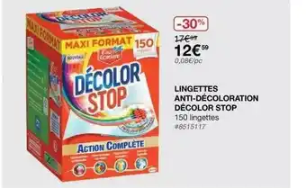 Costco Lingettes Anti-décoloration Décolor Stop offre