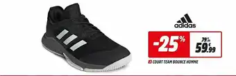 Intersport Court Team Bounce Homme Adidas offre
