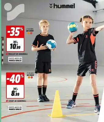 Intersport Maillot De Handball, Short De Handball Hummel offre