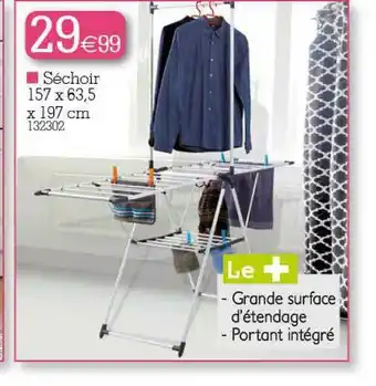 Kandy Séchoir 157 X 63,5 X 197 Cm offre