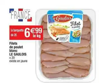 Migros Filets De Poulet Blanc Le Gaulois offre