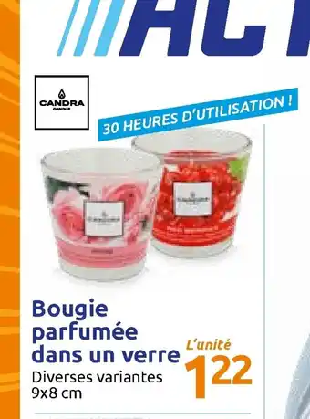Bougie Parfumèe Dans Un Verre