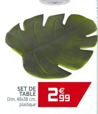 Gifi Set De Table offre