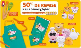 Cora x Carrefour Chefclub 50% de remise sur la gamme chefclub offre