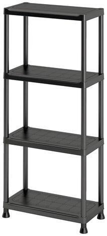 Brico Dépôt Étagère garage en résine links 4 tablettes - h.135 x l.60 x p.30 cm offre