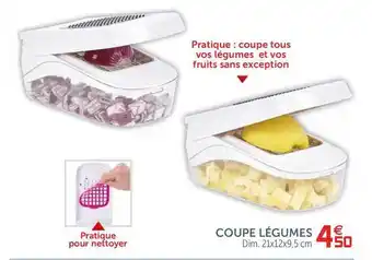 Gifi Coupe Légumes offre