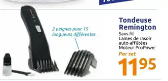 Action Tondeuse Remington offre