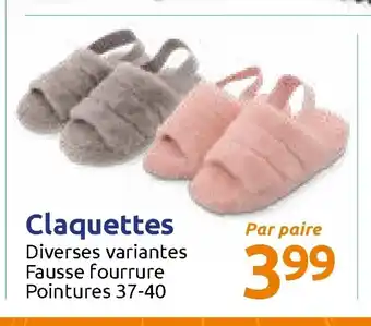 Action Claquettes offre