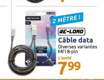 Action Cable Data offre