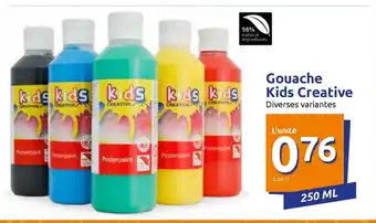 Action Gouache Kids Creative offre