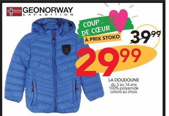 Stokomani La doudoune offre