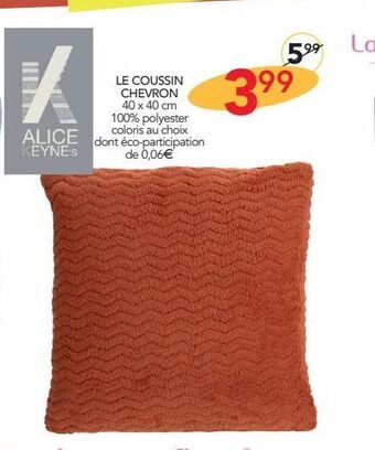 Le coussin chevron
