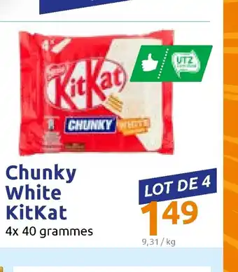 Chunky White Kitkat