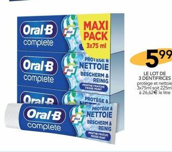 Stokomani Le lot de 3 dentifrices offre