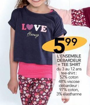 Stokomani L`ensemble débardeur + tee shirt offre