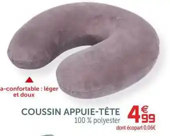 Gifi Coussin Appuie-tête offre
