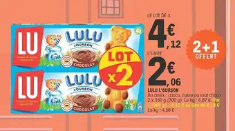 E.Leclerc Lulu l'ourson offre