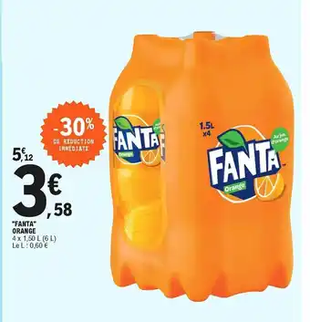E.Leclerc "Fanta" orange offre