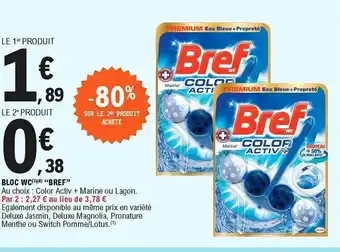 E.Leclerc Bloc wc "bref" offre